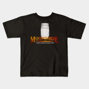 Moonshine Mason Jar Inspired Design Kids T-Shirt